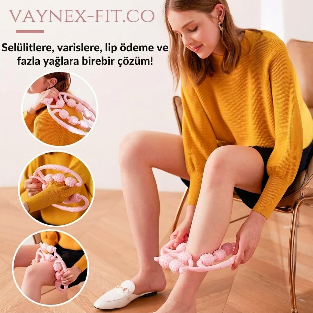 Vaynex Fit™ Bacak İncelten Sıkılaştıran Masaj Aleti