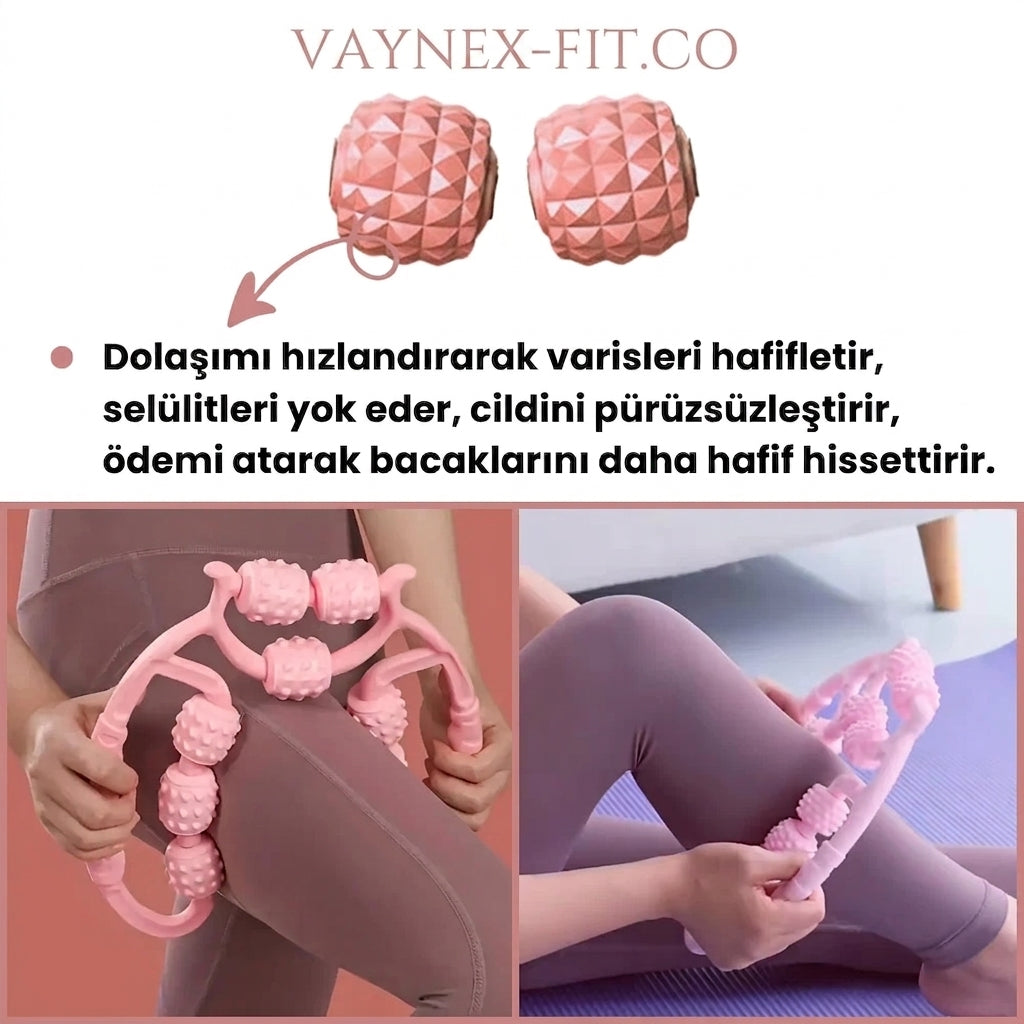 Vaynex Fit™ Bacak İncelten Sıkılaştıran Masaj Aleti